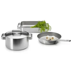 Cooking Pots & Casserole Dishes^Iittala Tools Casserole, 4 l Silver-coloured