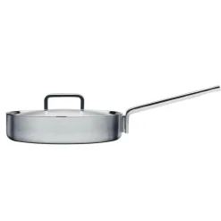 Saucier & Sauté Pans^Iittala Tools Sauté pan with lid, 26 cm Silver-coloured