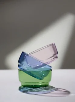 Sale Lyngby Glas Torino bowl 50 cl 2-pack, Blue