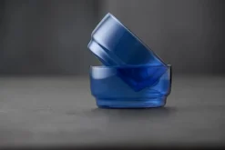 Sale Lyngby Glas Torino bowl 50 cl 2-pack, Blue