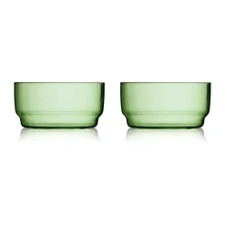 Dessert Bowls^Lyngby Glas Torino bowl 50 cl 2-pack, Green