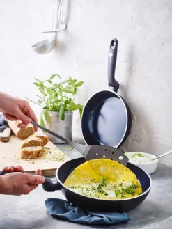 Clearance GreenPan Torino frying pan set, 3 parts Black