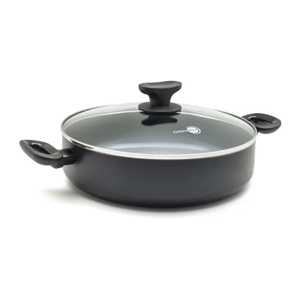 Best GreenPan Torino sauce pan with lid, 28 cm Black