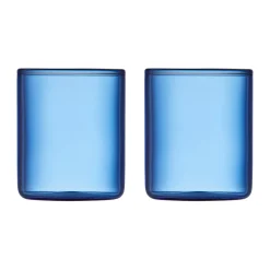 New Lyngby Glas Torino shotglass 6 cl 2-pack, Blue