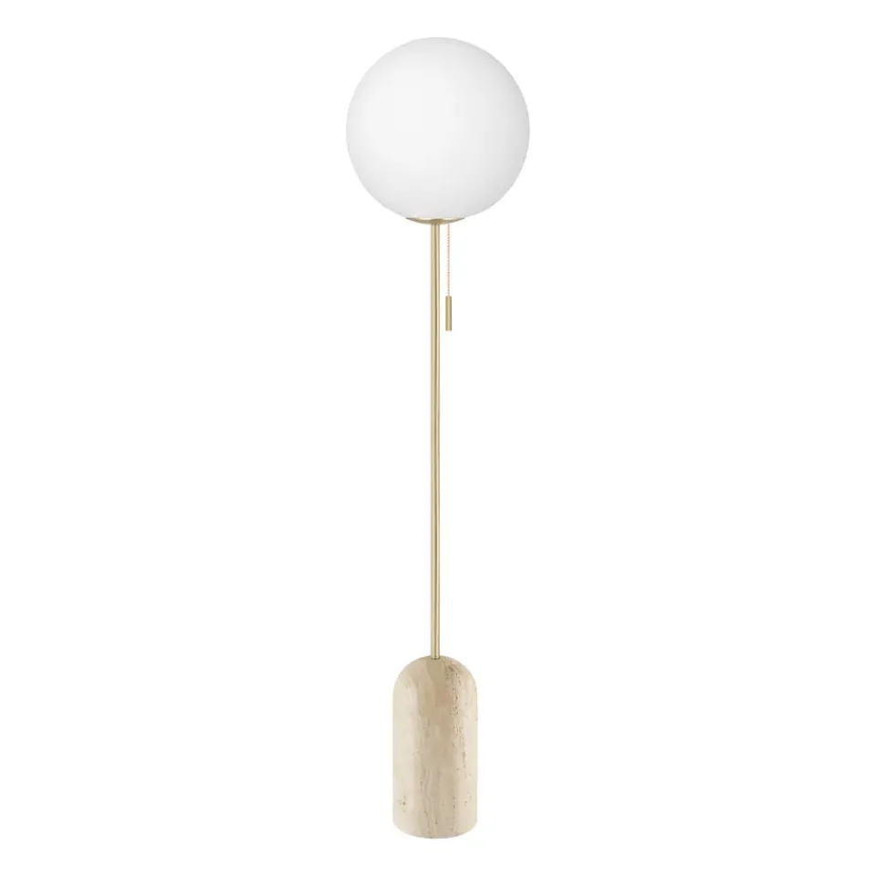 Floor Lamps^Globen Lighting Torrano floor lamp, Travertine Beige