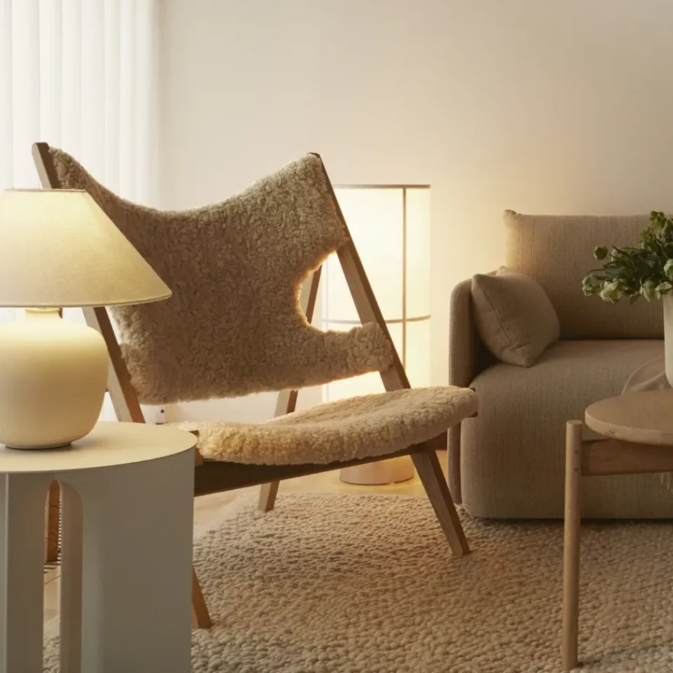 Desk & Table Lamps^Audo Copenhagen Torso table lamp 37 cm, Off white Beige