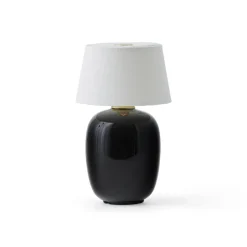 New Audo Copenhagen Torso table lamp portable, Black