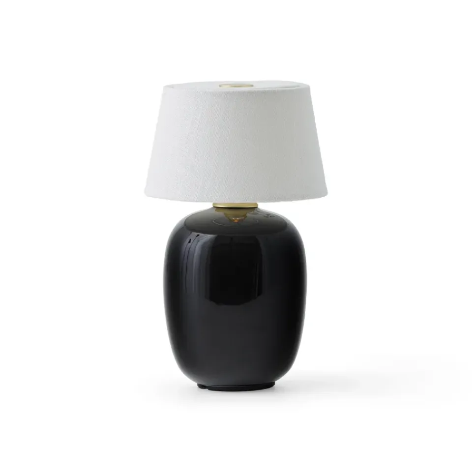 New Audo Copenhagen Torso table lamp portable, Black