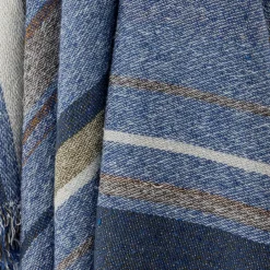Hot Bloomingville Toscana throw 130x160 cm, Blue