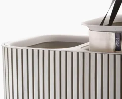 Hot Joseph Joseph Tota Luxe laundry basket 90 L, Ecru Beige