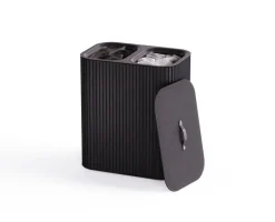 Sale Joseph Joseph Tota Luxe laundry basket 90 L, Black