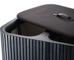 Sale Joseph Joseph Tota Luxe laundry basket 90 L, Black