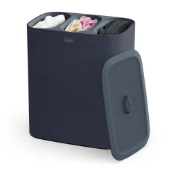 Laundry Baskets^Joseph Joseph Tota Trio laundry basket 90 L, Black