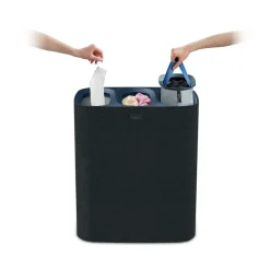 Laundry Baskets^Joseph Joseph Tota Trio laundry basket 90 L, Black