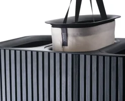 Laundry Baskets^Joseph Joseph Tota Trio Luxe laundry basket 90 L, Black