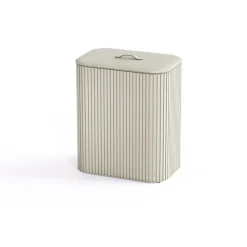 Laundry Baskets^Joseph Joseph Tota Trio Luxe laundry basket 90 L, Ecru Beige