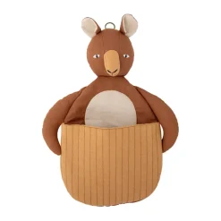 Wall Stickers^Bloomingville Toto wall mounted decoration with storage, Kangaroo BrownBeige