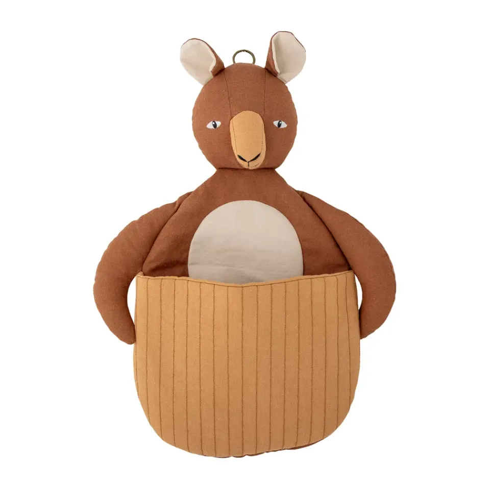 Wall Stickers^Bloomingville Toto wall mounted decoration with storage, Kangaroo BrownBeige
