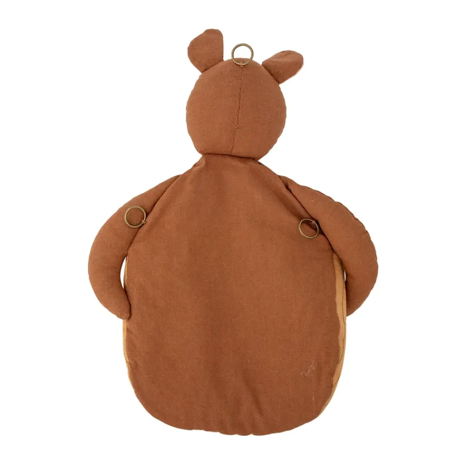 Wall Stickers^Bloomingville Toto wall mounted decoration with storage, Kangaroo BrownBeige