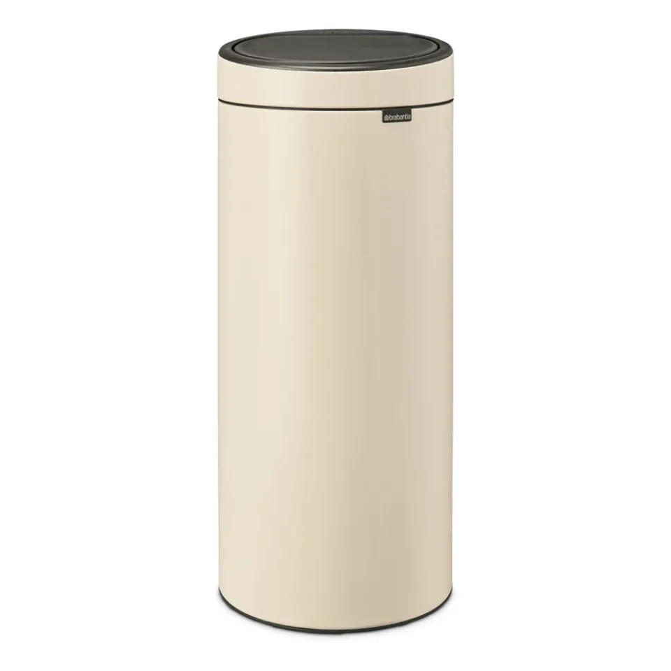 Best Brabantia Touch Bin waste bin 30 liters, Soft Beige
