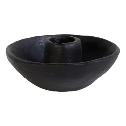 New Tell Me More Toulouse candle holder Ø11, Gjutjärn Black
