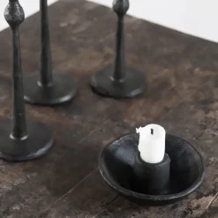 New Tell Me More Toulouse candle holder Ø11, Gjutjärn Black