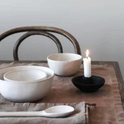 New Tell Me More Toulouse candle holder Ø11, Gjutjärn Black