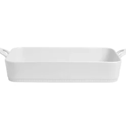Best Pillivuyt Toulouse lasagne plate with handle, White