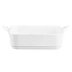 Oven Dishes^Pillivuyt Toulouse saucer with handle rectangular, Medium White