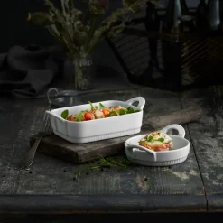 Online Pillivuyt Toulouse saucer with handle rectangular, Small White