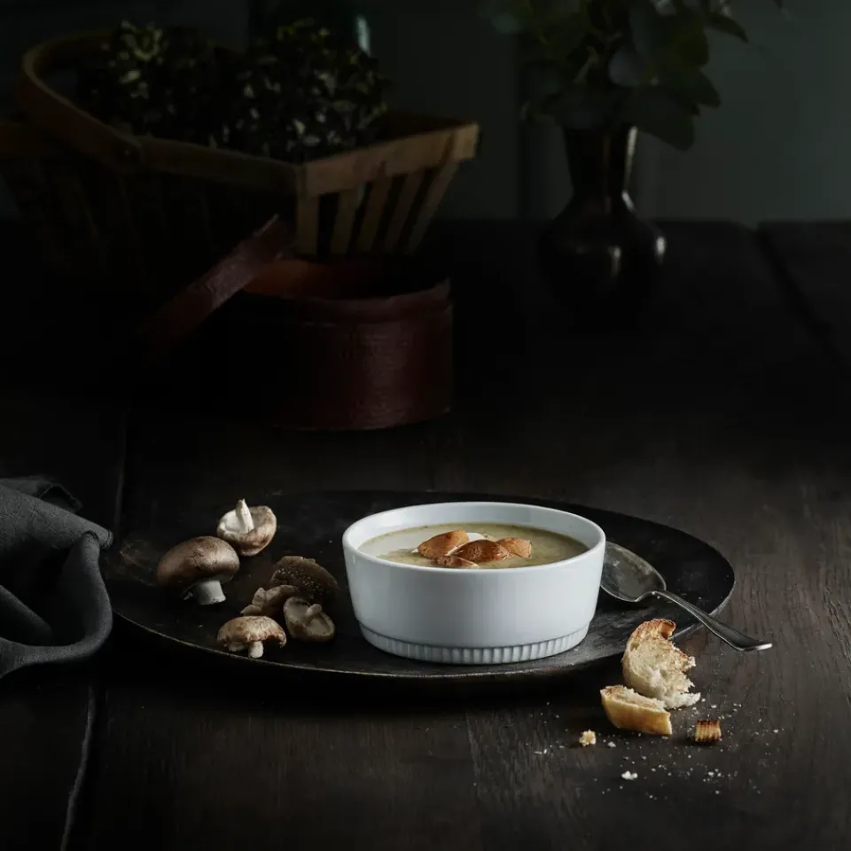 Deep Plates^Pillivuyt Toulouse soup bowl straight edge Ø 14cm, White