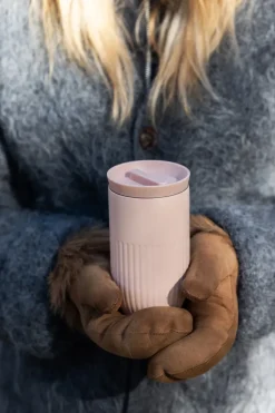Thermal Flasks & Travel Mugs^Sagaform Tova car mug thermos mug 32 cl, Pantone Pink