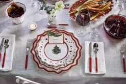 Dinner Plates^Villeroy & Boch Toy's Delight plate Ø24 cm, White-red MultiRedWhite