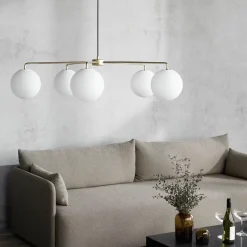 Clearance Audo Copenhagen TR lamp shade opal glass, matte White