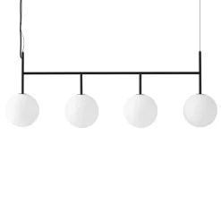Pendant Lamps^Audo Copenhagen TR rail ceiling lamp, black BlackWhite