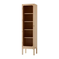 Display & Glass Cabinets|Display & Glass Cabinets^&Tradition Trace SC87 display cabinet 50x192x40 cm, Natural oak Brown