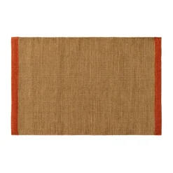 Clearance Chhatwal & Jonsson Traceable Tarun doormat 60x90 cm, Beige-Rust Brown