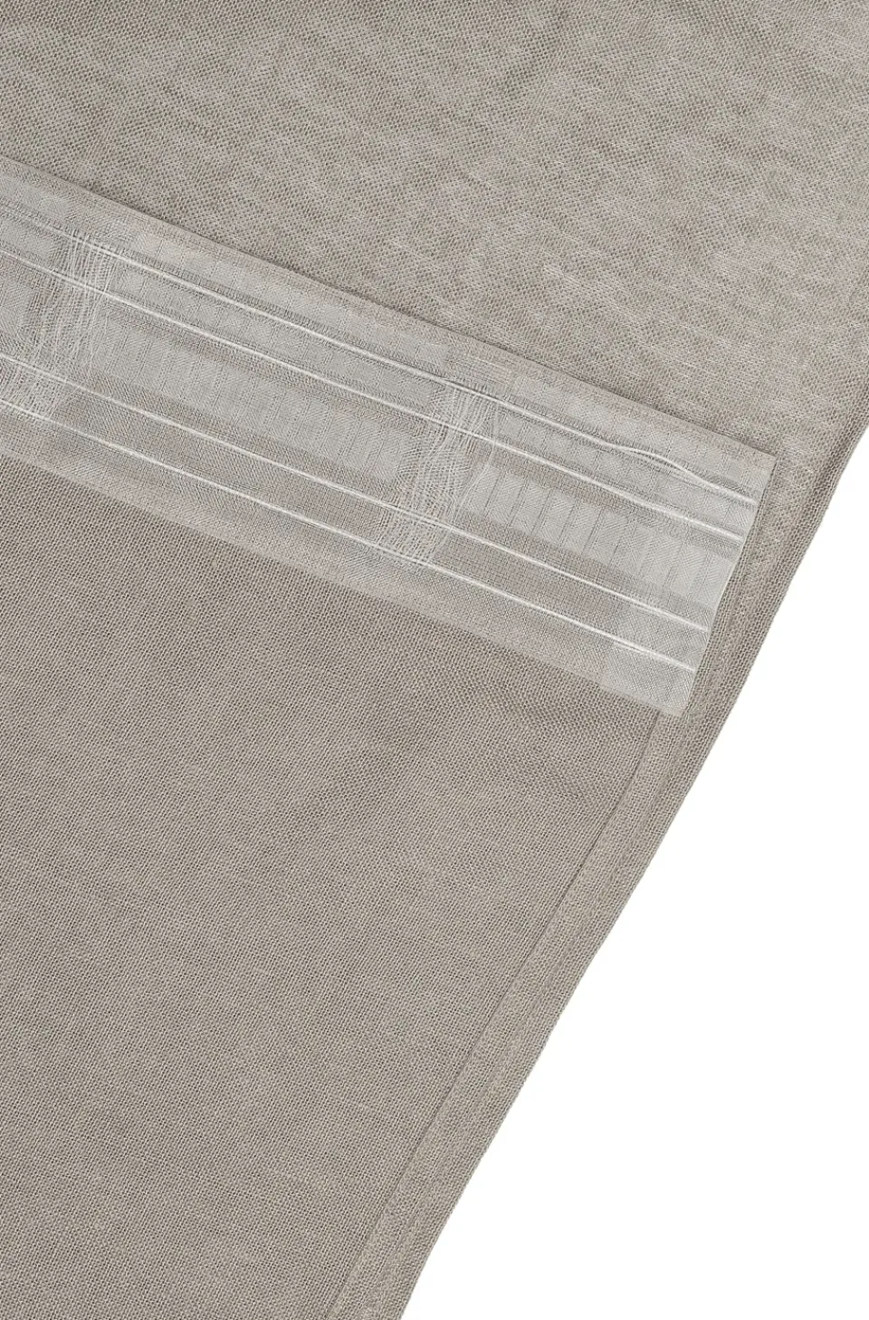 Discount Scandi Living Tranquility curtain with multiband 139x250 cm, Sand Beige
