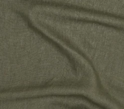 Curtains^Scandi Living Tranquility curtain with multiband 139x250 cm, Forest Green