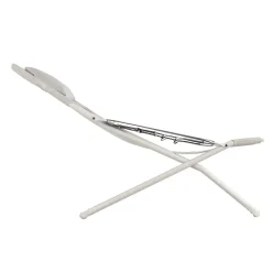 Seating^Lafuma Transabed Batyline sun lounger, Seigle II Beige
