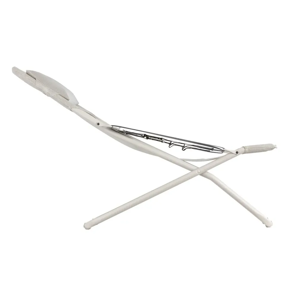 Seating^Lafuma Transabed Batyline sun lounger, Seigle II Beige