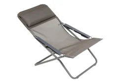 Best Lafuma Transabed Batyline sun lounger, Graphite Grey