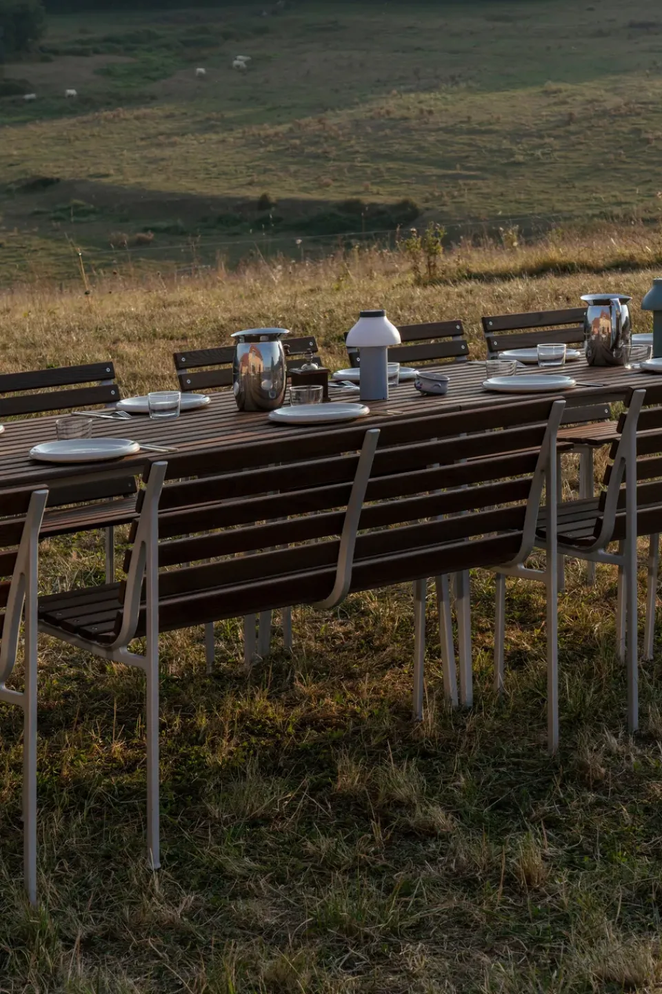 HAY Traverse dining table, Oiled ash, 190 cm Brown