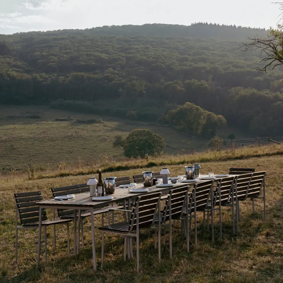 HAY Traverse dining table, Oiled ash, 190 cm Brown