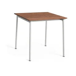 Clearance HAY Traverse dining table, Oiled ash, 75 cm Brown