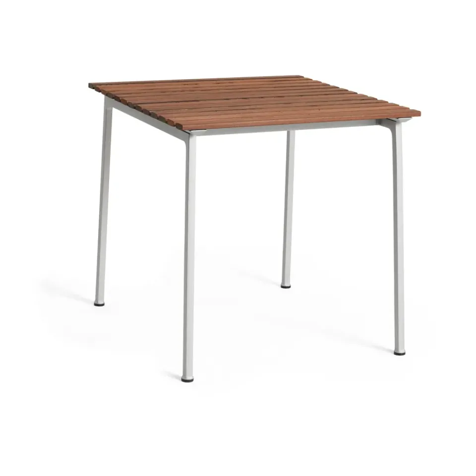 Clearance HAY Traverse dining table, Oiled ash, 75 cm Brown