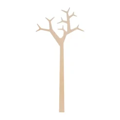 Clothes Racks, Coat Stands & Hangers|Clothes Racks, Coat Stands & Hangers^Swedese Tree wall wall-mounted coat rack Special Edition 194 cm, White pigmented pine Brown
