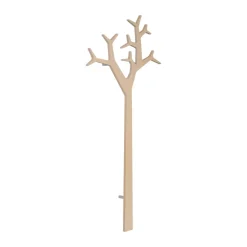 Clothes Racks, Coat Stands & Hangers|Clothes Racks, Coat Stands & Hangers^Swedese Tree wall wall-mounted coat rack Special Edition 194 cm, White pigmented pine Brown
