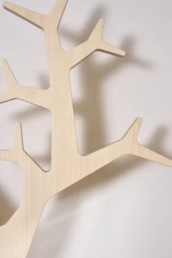 Clothes Racks, Coat Stands & Hangers|Clothes Racks, Coat Stands & Hangers^Swedese Tree wall wall-mounted coat rack Special Edition 194 cm, White pigmented pine Brown