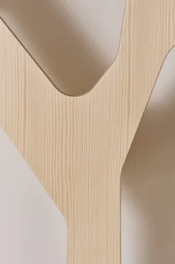Clothes Racks, Coat Stands & Hangers|Clothes Racks, Coat Stands & Hangers^Swedese Tree wall wall-mounted coat rack Special Edition 194 cm, White pigmented pine Brown